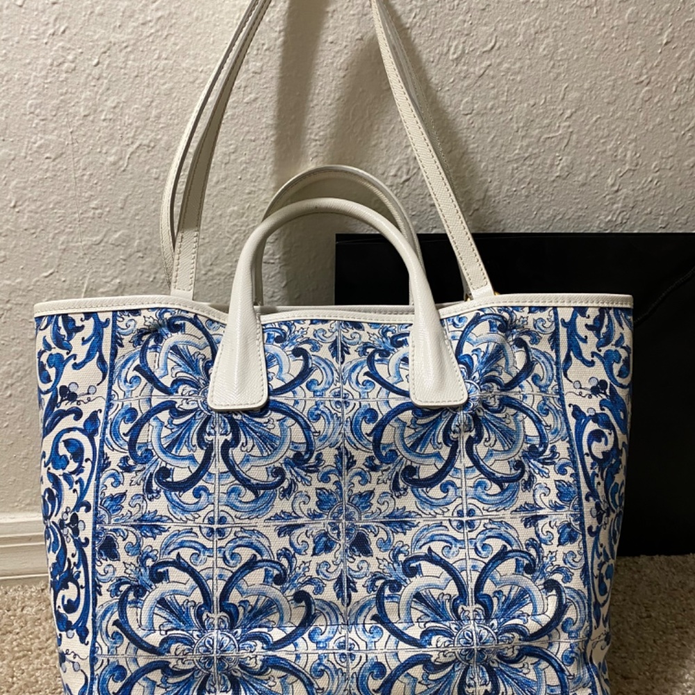 Dolce & Gabbana Majolica tote bag - Picture 3 of 9